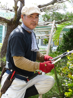 新井 功さん（51歳）庭師 平良字下里（鏡原） – 宮古毎日新聞社ホームページ -宮古島の最新ニュースが満載！-