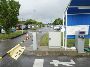 30分無料とする方針を固めた宮古空港駐車場（資料写真）