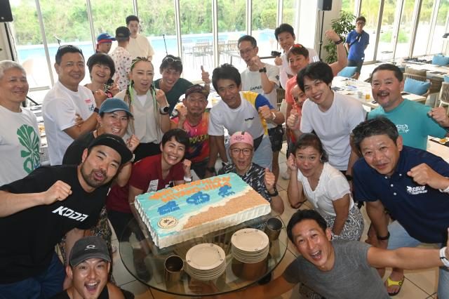 特製ケーキでおもてなし／来間のシーウッドホテル